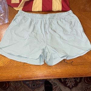 Brand new W/O tags 1X light mint shorts